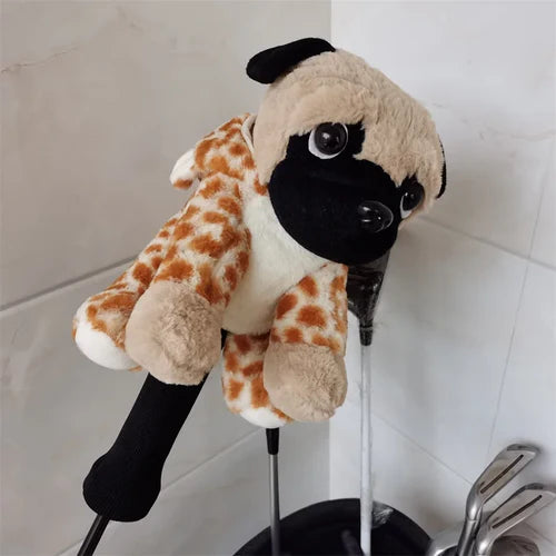 Pug Dog Animal Golf Wood Headcover-8